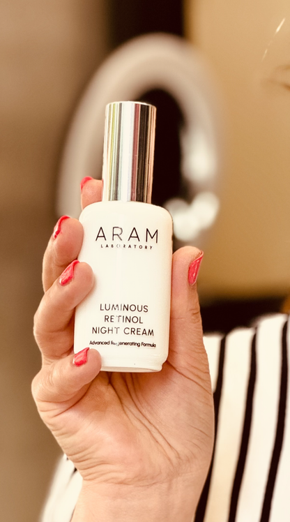 Luminous Retinol Night Cream: Advanced Regenerating Formula